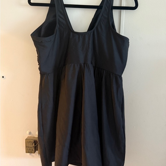 Miraclesuit Black One-Piece Swimdress Swimsuit - Picture 3 of 3